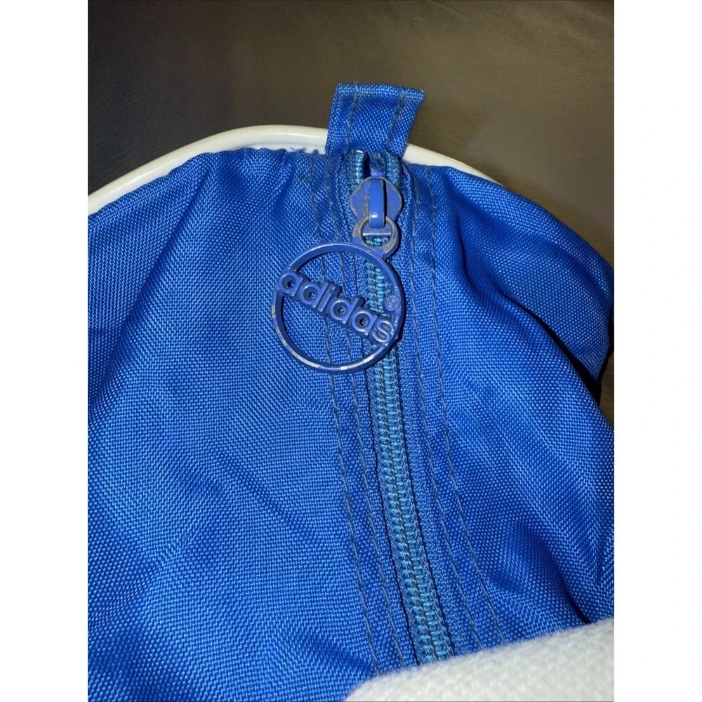 Rare Vintage 1980s Adidas Nylon Tube Round Duffel Bag 18